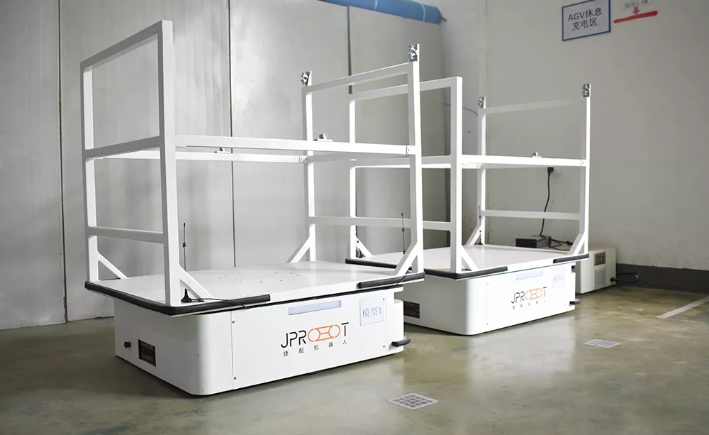 QR code navigation robot